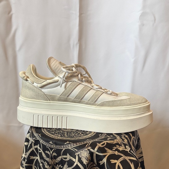 Adidas ivy park Off-White and Beige Platform Sneakers Beyonce - Picture 8 of 10